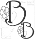 Flower Initial B