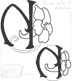 Flower Initial N