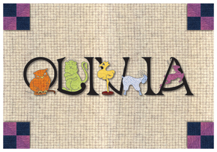 Animal Alphabet Custom Placemats